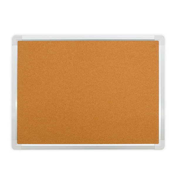 Cork board with aluminum frame